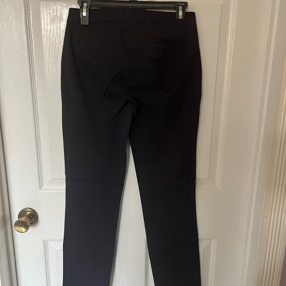 J. Crew Women's Black Straight Leg Pants